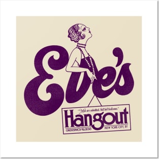 Defunct Eve's Hangout 70s 80s Lesbian Nightclub NYC Posters and Art